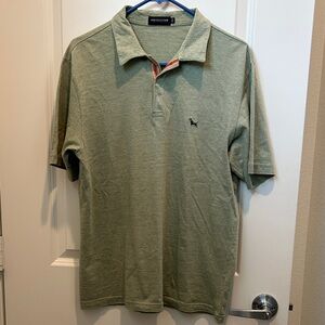 Men's Green Polo Shirt (Size S)